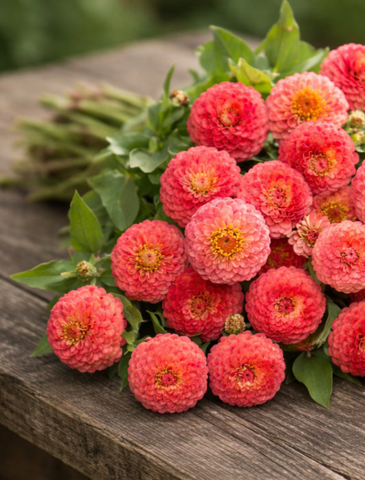 Zinnia ”Lilliput Salmon”